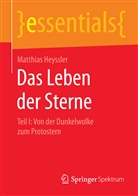 Matthias Heyssler, Matthias (Dr.) Heyssler - Das Leben der Sterne. Tl.1