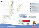 Delius Klasing-Sportbootkarten Ostküste Schweden, Planokarte. Tl.1