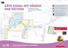 Delius Klasing-Sportbootkarten Götakanal mit Vänern und Vättern, Planokarte