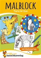 Gisela Specht - Malblock - Tiere im Zoo
