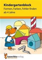 Linda Baierl, Linda Bayerl, Linda Neumann, Sabine Dengl - Kindergartenblock ab 4 Jahre - Formen, Farben, Fehler finden