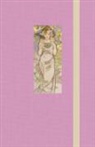 Alphonse Mucha - Diario - Libreta: Alphonse Mucha Rosa (9 x 14 )