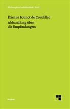 Etienne B. de Condillac, Etienne Bonnot de Condillac, Étienne Bonnot De Condillac, Lotha Kreimendahl, Lothar Kreimendahl - Abhandlung über die Empfindungen