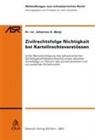 Johannes A Bürgi, Johannes A. Bürgi - Zivilrechtsfolge Nichtigkeit bei Kartellrechtsverstössen
