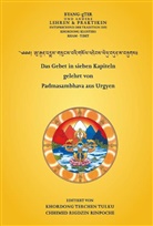 Rigdzin Rinpoche, Khordon Terchen Tulku - Das Gebet in sieben Kapiteln