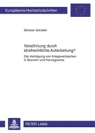 Simone Schuller - Versöhnung durch strafrechtliche Aufarbeitung?