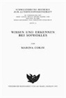 Marina Coray - Wissen und Erkennen bei Sophokles
