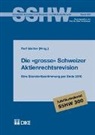 Rolf Watter - Die grosse Schweizer Aktienrechtsrevision