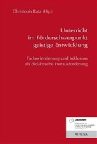 Christop Ratz, Christoph Ratz - Unterricht im Förderschwerpunkt geistige Entwicklung