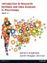 Gareth Hagger-Johnson, Darren Langdridge - Introduction to Research Methods and Data Analysis in Psychology