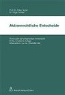 Roger Groner, Peter Nobel - Aktienrechtliche Entscheide (f. d. Schweiz)