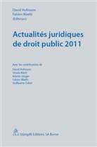 David Hofmann, David Hofmann, Fabien Waelti - Actualités juridiques de droit public 2011