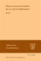 Albert Waag, Werne Schröder, Werner Schröder, Waag, Waag - Kleinere deutsche Gedichte des 11. und 12. Jahrhunderts