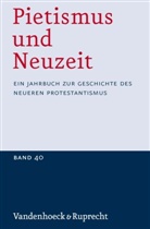 Friedrich de Boor, Martin Brecht, Rudolf Dellsperger, Ud Sträter, Udo Sträter - Pietismus und Neuzeit - 40: 2014