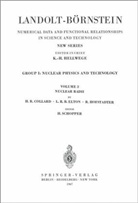 H. R. Collard, L. R. B. Elton, R. Hofstadter, H. Schopper - Landolt-Börnstein, Numerical Data and Functional Relationships in Science and Technology: Nuclear Radii / Kernradien