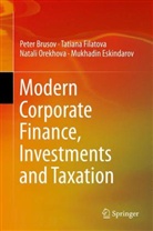 Peter Brusov, Mukhadin Eskindarov, Tatiana Filatova, Natali Orekhova - Modern Corporate Finance, Investments and Taxation