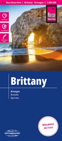 Reise Know-How Verlag Peter Rump, Peter Rump Verlag, Pete Rump, Peter Rump - Reise Know-How Landkarte Bretagne / Brittany (1:200.000)