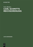 Felix Blindow - Carl Schmitts Reichsordnung
