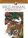 Llyn Hunter - Creative Haven Wild Animal Portraits Coloring Book