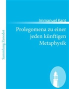 Immanuel Kant - Prolegomena zu einer jeden künftigen Metaphysik