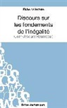 fichesdelecture com, fichesdelecture. com, Fabienn Molton, Fabienne Molton - Fiche de lecture : Discours sur les fondements de l'inégalité de Jean-Jacques Rousseau