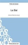 Fichesdelecture, fichesdelecture com, fichesdelecture. com, Vaness Grosjean, Vanessa Grosjean - Le Bal d'Irène Némirovsky (Fiche de lecture)