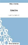 fichesdelecture com, fichesdelecture. com, Sophi Lecomte, Sophie Lecomte - Fiche de lecture : Electre de Jean Giraudoux