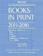R. R. Bowker, R.r. Bowker, Rr Bowker - Books in Print - 7 Volume Set, 2015/16