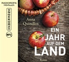 Anna Quindlen, Ursula Berlinghof, RADIOROP Hörbuch - eine Division der Tech - Ein Jahr auf dem Land, 1 MP3-CD (Audiolibro)