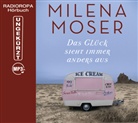 Milena Moser, Kornelia Lüdorff, RADIOROP Hörbuch - eine Division der Tech - Das Glück sieht immer anders aus, 1 MP3-CD (Hörbuch)