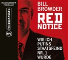 Bill Browder, Jürgen Holdorf - Red Notice, MP3-CD (Hörbuch)