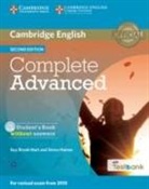 Guy Brook Hart, Guy Brook-Hart, Simon Haines - Complete Advanced Student Book with CD-ROM with Test Bank