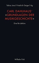 Carl Dahlhaus, Geiger, Geiger, Friedric Geiger, Friedrich Geiger, Janz... - Carl Dahlhaus' "Grundlagen der Musikgeschichte"