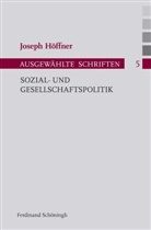 Joseph Höffner, Althammer, Althammer, Jörg Althammer, Ursul Nothelle-Wildfeuer, Ursula Nothelle-Wildfeuer - Sozial- und Gesellschaftspolitik