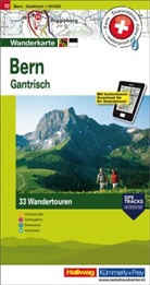 Hallwag Kümmerly+Frey AG - Hallwag Wanderkarten - Bl.12: Kümmerly+Frey Wandertourenkarte 12 Bern 1:50.000