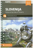 Slovenija Motoristicni Atlas. Motorcycling Atlas of Slovenia