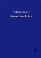Anton Springer - Aus meinem Leben
