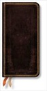 2016 Schwarzes Marokkoleder Schlank. 12 M. Wochenüberblick Horizontal