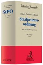 Lut Meyer-Gossner, Lutz Meyer-Goßner, Lutz (Dr. Meyer-Gossner, Bertram Schmitt, Bertram (Dr.) Schmitt - Strafprozessordnung (StPO), Kommentar