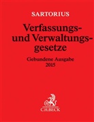 Car Sartorius, Carl Sartorius - Verfassungs- und Verwaltungsgesetze Ausgabe 2015