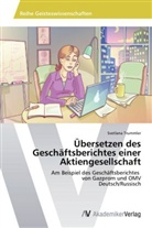 Svetlana Trummler - Übersetzen des Geschäftsberichtes einer Aktiengesellschaft