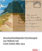 Karoline Beltinger, Schweizerisches Institut für Kunstwissenschaft SIK-ISEA - Kunsttechnologische Forschungen zur Malerei von Cuno Amiet 1883-1914