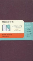 Moleskine - Moleskine Chapter-Notizheft Slim Pocket, Liniert, Pflaume