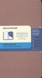 Moleskine - Moleskine Chapter-Notizheft Slim Pocket, Punktraster, Altrosa