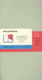 Moleskine - Moleskine Chapter-Notizheft Slim Medium, Punktraster, Hellgrün
