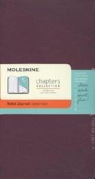 Moleskine - Moleskine Chapter-Notizheft Slim Medium, Liniert, Pflaume