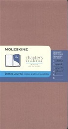 Moleskine - Moleskine Chapter-Notizheft Slim Medium, Punktraster, Altrosa