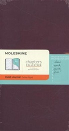 Moleskine - Moleskine Chapter-Notizheft Slim Large, Liniert, Pflaume