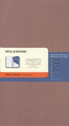 Moleskine - Moleskine Chapter-Notizheft Slim Large, Liniert, Altrosa