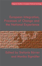 S. B¿rner, Stefanie Eigmuller Borner, S. Borner, Stefanie Borner, Börner, S Börner... - European Integration, Processes of Change and the National Experience